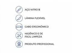 Faca Tramontina Profissional Máster Desossa Flexível 5” Branca - 5