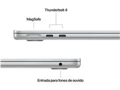 MacBook Air 13” M5 16GB RAM 512GB SSD Prata (Silver) - 3