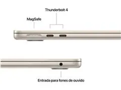 MacBook Air 13” M5 16GB RAM 1TB SSD Estelar (Starlight) - 3