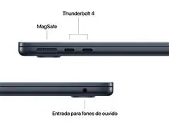 MacBook Air 13” M5 16GB RAM 1TB SSD Meia Noite (Midnight) - 3