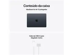 MacBook Air 13” M5 24GB RAM 1TB SSD Meia Noite (Midnight) - 5