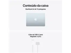 MacBook Air 13” M5 16GB RAM 1TB SSD Azul Escuro (Space Blue) - 5