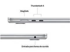 MacBook Air 15” M5 16GB RAM 1TB SSD Prata (Silver) - 3