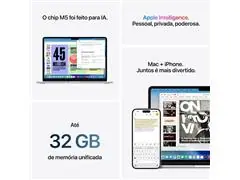MacBook Air 15” M5 16GB RAM 1TB SSD Prata (Silver) - 4