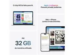 MacBook Air 15” M5 16GB RAM 512GB SSD Estelar (Starlight) - 4