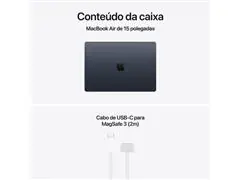 MacBook Air 15” M5 24GB RAM 1TB SSD Meia Noite (Midnight) - 5