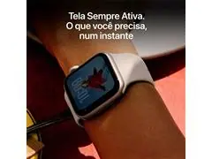 Apple Watch SE 3 40mm Alumínio Meia Noite Pulseira Esportiva Preta - 3