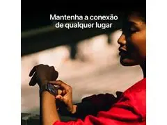 Apple Watch Series 11 42mm Alumínio Preto Pulseira Esportiva Preta - 6