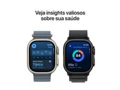 Apple Watch Ultra 3 49mm Titânio Preto Pulseira Trail Loop - 5