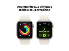 Apple Watch SE 3 (GPS) 40 mm Caixa Estelar Pulseira Esportiva Estelar - 5