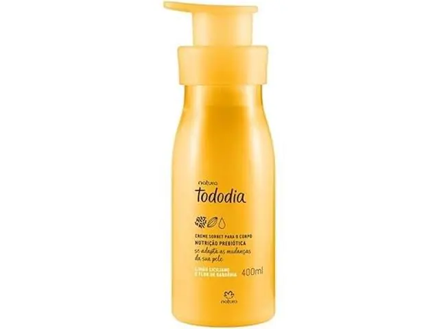 Creme Hidratante Tododia Limão Siciliano e Flor de Gardênia 400ml