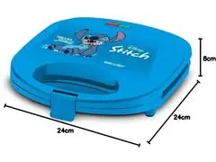 Sanduicheira Mallory Stitch Antiaderente com LED e Trava 220V - 6