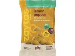 Snack Proteico Lemon Pepper 12g Proteína Zaytas Protein 12x35g - 0
