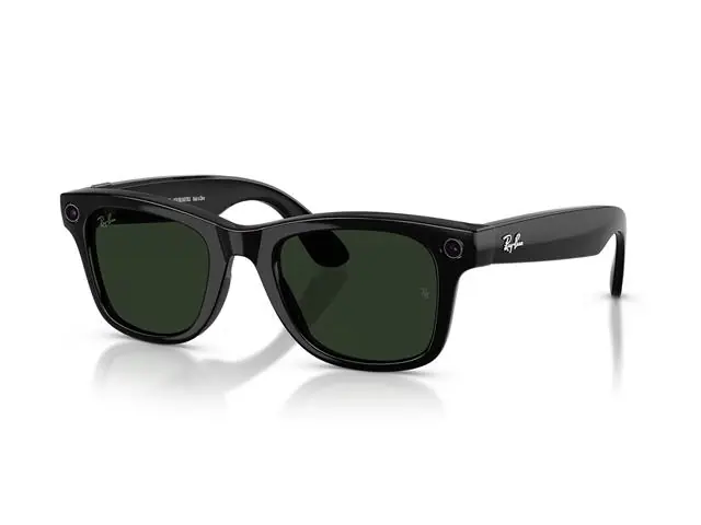 Óculos Ray-Ban Meta Headliner  Gen 2 Shiny Black Transitions Clear/Gra