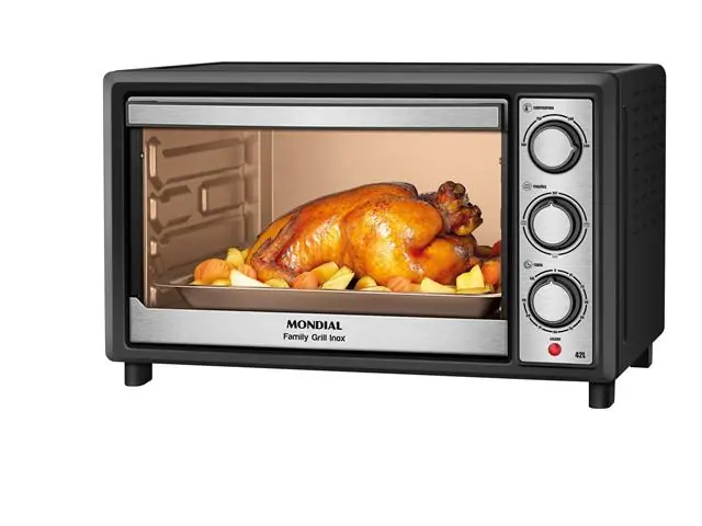 Forno Elétrico Mondial Family II 42L Preto 1600W 220V