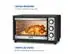 Forno Elétrico Mondial Family II 42L Preto 1600W 220V - 6