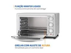 Forno Elétrico Mondial Family II 42L Branco 1600W 110V - 5