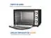 Forno Elétrico Mondial Family Grill 52L Preto/Inox 2000W 220V - 6