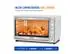 Forno Elétrico Mondial Family Grill 60L Branco/Inox 1800W 110V - 1