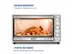 Forno Elétrico Mondial Family Grill 60L Branco/Inox 1800W 110V - 6