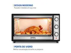 Forno Elétrico Mondial Family Grill 60L Preto/Inox 1800W 110V - 6