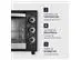 Forno Elétrico Mondial Family II 42L Preto/Inox 1600W 220V - 4