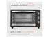 Forno Elétrico Mondial Family II 42L Preto/Inox 1600W 220V - 5