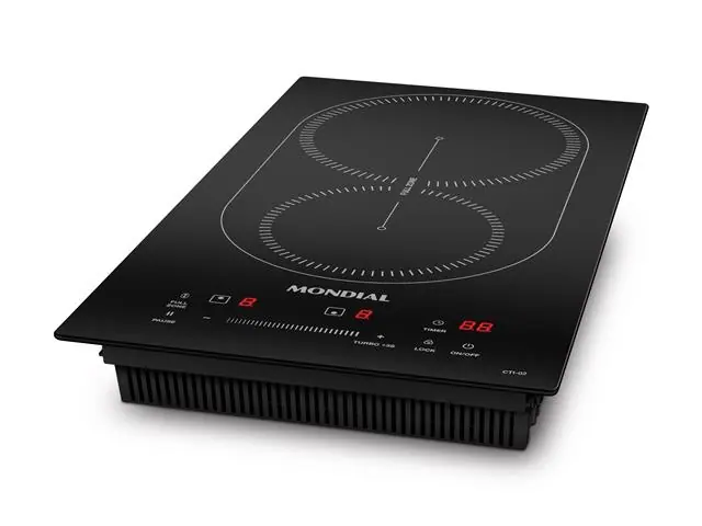 Cooktop por Indução Mondial 2 Bocas 3500W 220V