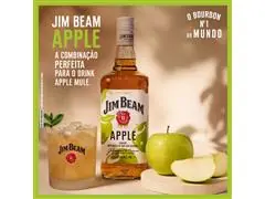 Jim Beam Licor Apple 1L - 4
