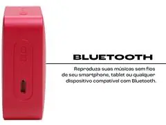 Caixa de Som Portátil JBL Go Essential 2 3W Bluetooth  Vermelha - 3