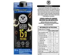 3 Corações Bebida Láctea Cappuccino Cookies n'Cream 15g 250ml 12 Uni - 1