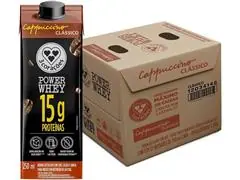 3 Corações Bebida Láctea Cappuccino Clássico 15g Cafeína 250ml 12 Uni - 0