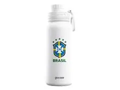 Garrafa Térmica Inox Gocase Copa Mundo Brasil Branca 950ml - 0