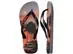 Chinelo Havaianas Top Surfer I Cinza Aco/Preto/Laranja Sunset Tam 41-4 - 4