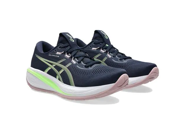 Tênis Asics Gel-Cumulus 28 Midnight/Illuminate Green Fem