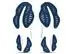 Tênis Asics Gel-Excite 11 Twilight Blue/Sun Coral Fem - 7