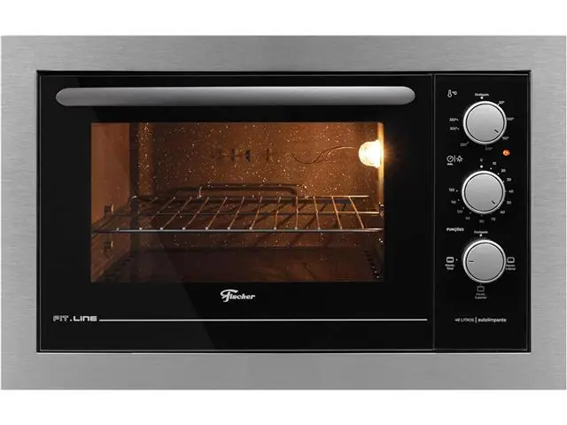 Forno Elétrico Fischer FIT LINE Embutir 48L Inox 110V