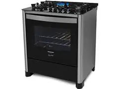 Fogão de Piso Fischer 5Q TC GRAN CHEFF Gás  Inox c/Grill 220V - 3