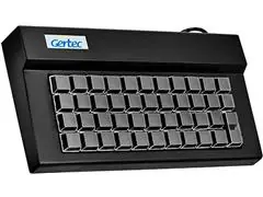 Teclado Gertec Preto TEC-E 44 USB - 00410659
