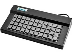 Teclado Gertec Preto TEC-E 44 USB - 00410659 - 1