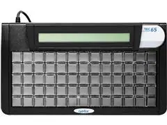 Teclado PDV Gertec TEC-E 65 Teclas Preto sem Grade USB - 00410756