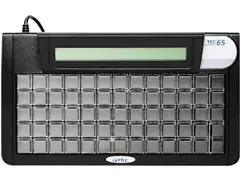 Teclado PDV Gertec TEC-E 65 Teclas Preto sem Grade USB - 00410756 - 3