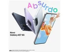 Smartphone Samsung Galaxy A57 5G 128GB 8GB Azul Escuro - 2