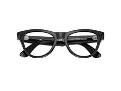Óculos Ray-Ban Meta Skyler Gen 2 Preto Lente Incolor 52mm - 3