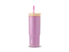 Copo Térmico Owala Tumbler Inox Com Canudo 710ml Purple Smell - 0