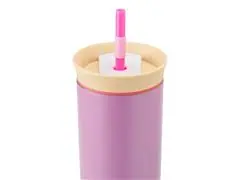 Copo Térmico Owala Tumbler Inox Com Canudo 710ml Purple Smell - 1