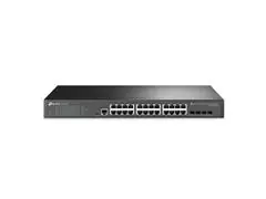 Switch TP-LINK 24 Portas 4 Slots SFP Gerenciável - 0