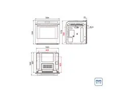 Forno Tramontina Epic T smart 60 F13 Glass Black Series - 1