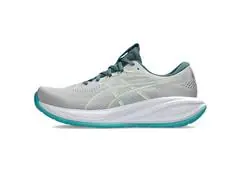 Tênis Asics Gel-Cumulus 28, 021 Cloud Grey/Energy Aqua Masc - 4