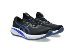 Tênis Asics Gel-Cumulus 28, 006 Black/Neon Blue Masc